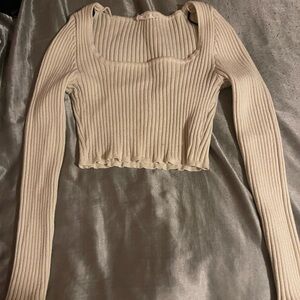 boutique white crop top